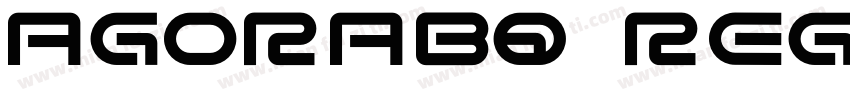 AgoraBQ Regular字体转换